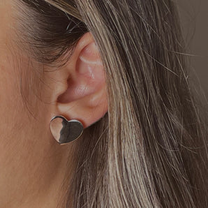Heart Earring | Sterling Silver 925