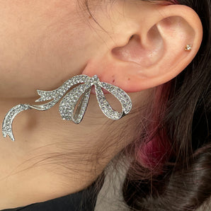 Belinda Earrings / Brass & Crystal